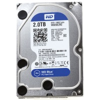 W.DIGITAL WD20EZRZ 2TB 3.51 Sabit Disk - 5400 Rpm Blue Sata3 6Gbit/s 64Mb Cache - 1